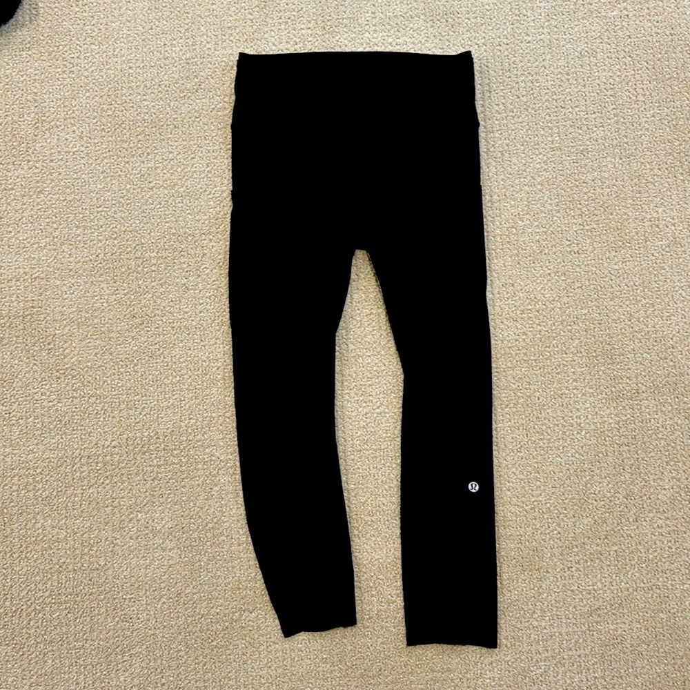 Lululemon fast a free black leggings